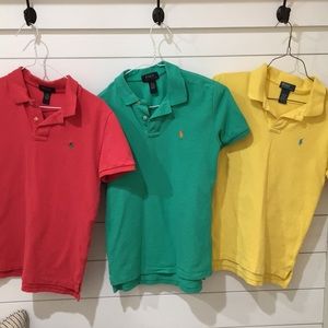 Boys Ralph Lauren Polo shirts size L